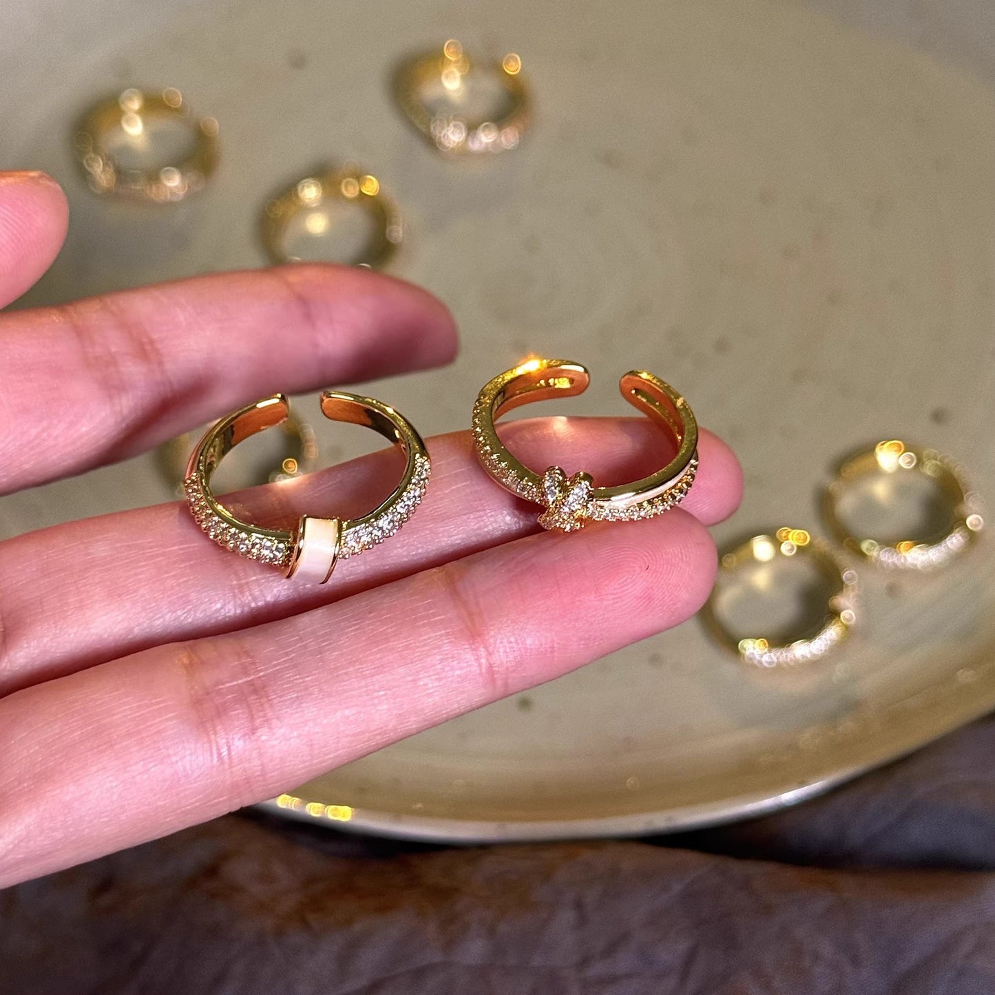 The Parisian Pave Ring