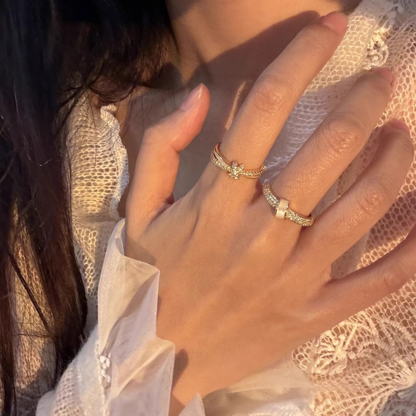 The Parisian Pave Ring