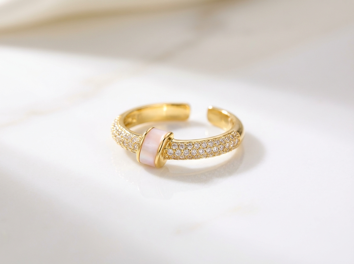 The Parisian Pave Ring