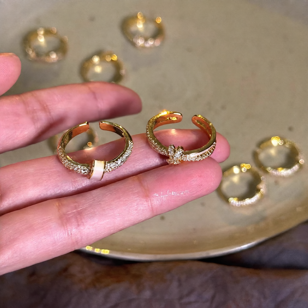 The Parisian Pave Ring